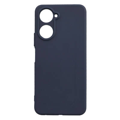 Vivo Y18 Case Zore Biya Silicone Navy blue