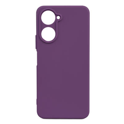 Vivo Y18 Case Zore Biya Silicone Purple