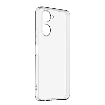 Vivo Y18 Kılıf Zore Süper Silikon Kapak Şeffaf