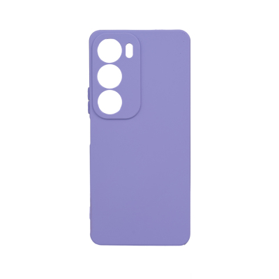Vivo Y19S Kılıf Zore Biye Silikon Lila