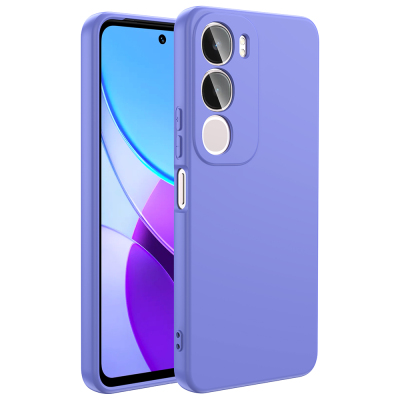 Vivo Y19S Kılıf Zore Mara Lansman Kapak Lila