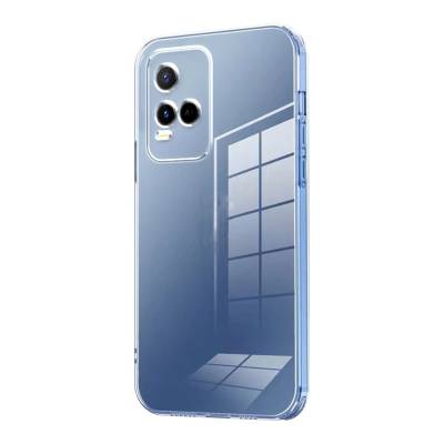 Vivo Y21S Case Zore Super Silicone Cover Colorless