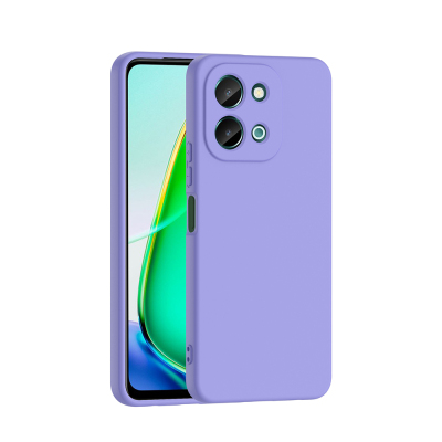 Vivo Y28 4G Case Zore Mara Lansman Cover Lila