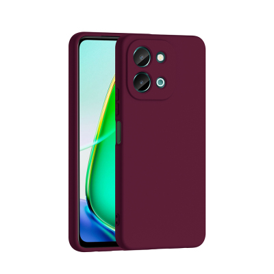 Vivo Y28 4G Kılıf Zore Mara Lansman Kapak Koyu Mor