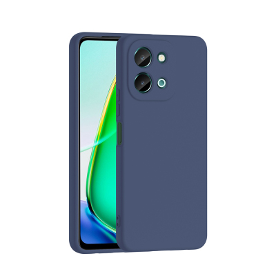 Vivo Y28 4G Kılıf Zore Mara Lansman Kapak Lacivert