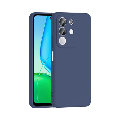 Vivo Y29 4G Kılıf Zore Mara Lansman Kapak Lacivert