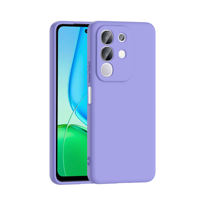 Vivo Y29 4G Kılıf Zore Mara Lansman Kapak Lila