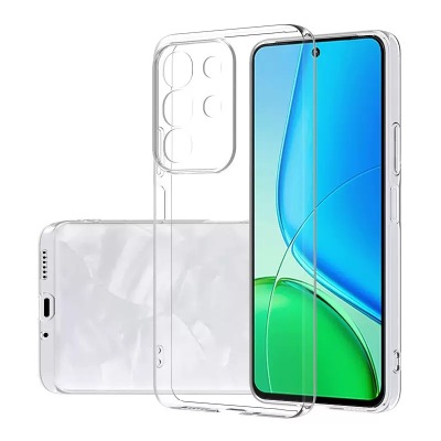 Vivo Y29 4G Kılıf Zore Süper Silikon Kapak Şeffaf
