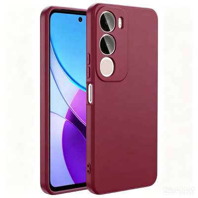 Vivo Y31 5G Case Zore Mara Launch Cover Koyu Mor