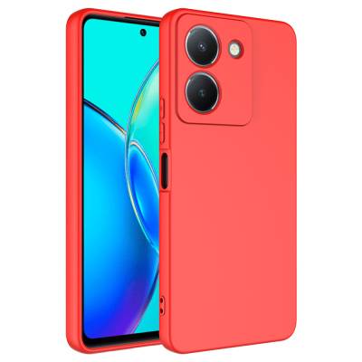 Vivo Y36 4G Case Zore Mara Launch Cover Red