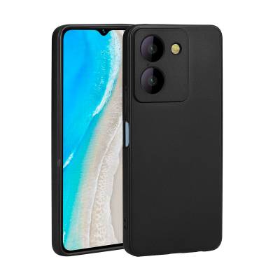 Vivo Y36 4G Case Zore Premier Silicone Cover Black