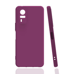 Vivo Y51 Case Zore Biye Silicon Purple