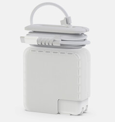 Wiwu 61W (A1718/A1947) Power Adapter Case White