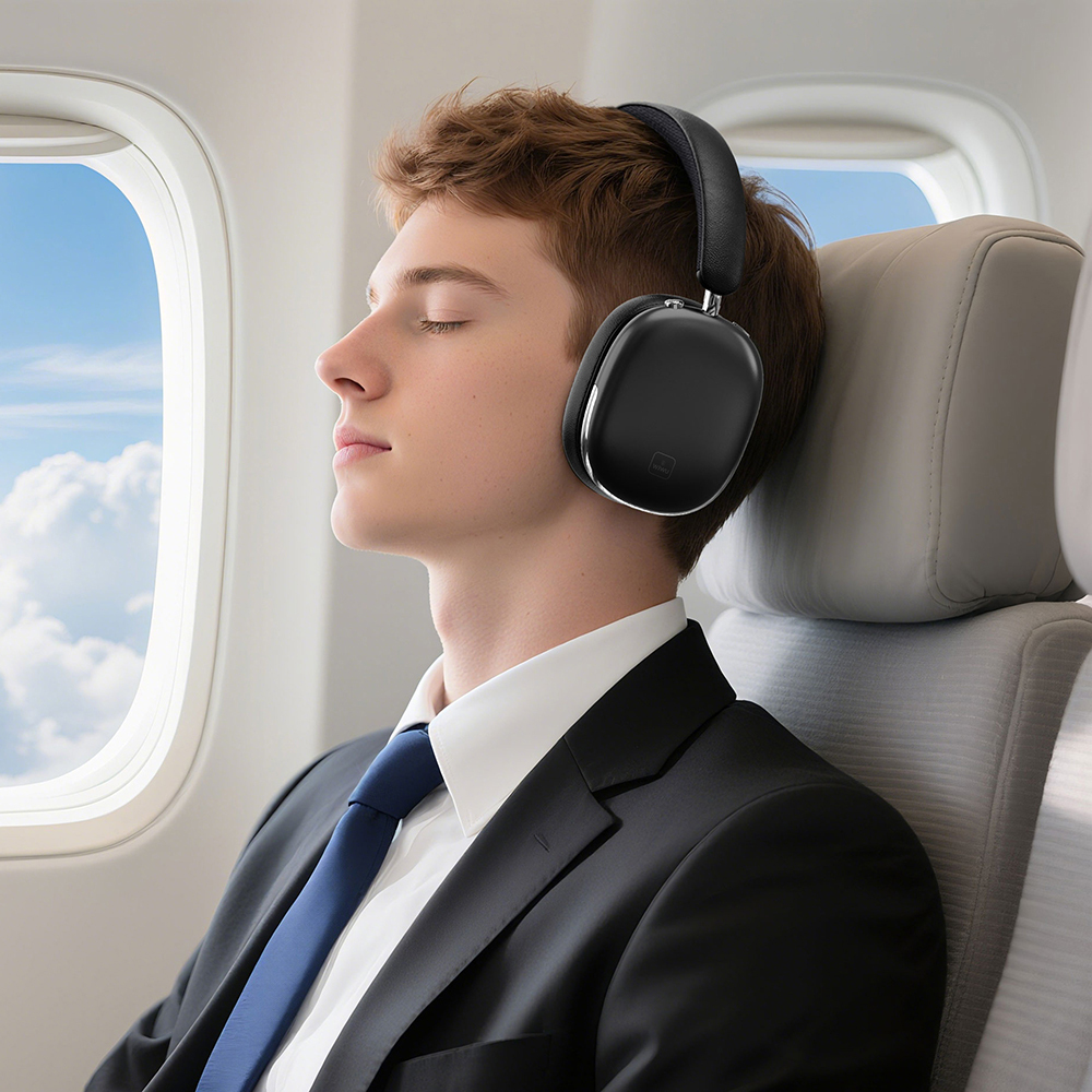 Wiwu Airbuds Max TD-16 ANC Aktif Gürültü Önleyicili Kulak Üstü Bluetooth Kulaklık v6.0 - 12