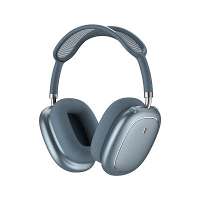 Wiwu Airbuds Max TD-18 ANC Aktif Gürültü Önleyicili Kulak Üstü Bluetooth Kulaklık v6.0 Mavi