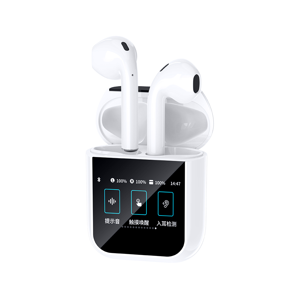 Wiwu Airbuds T24 Dokunmatik LCD Ekranlı TWS Bluetooth Kulaklık v5.4 - 4