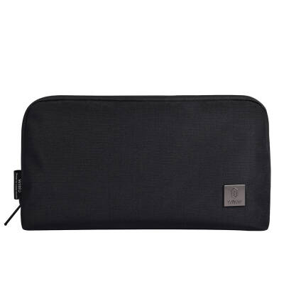 Wiwu Alpha Tech Pouch Multifunctional Portable Mobile Accessory Bag Black