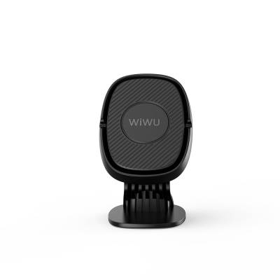 Wiwu CH007 360 Derece Dönebilen Magnetik Düz Zemin Versiyon Araç Telefon Tutucu Siyah