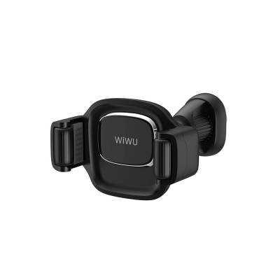 Wiwu CH009 Otomatik Mekanizmalı Havalandırma Tasarım Araç Telefon Tutucu Siyah