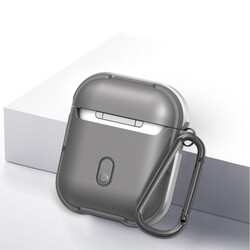 ​Wiwu Defens Armor Airpods Kılıf Gri