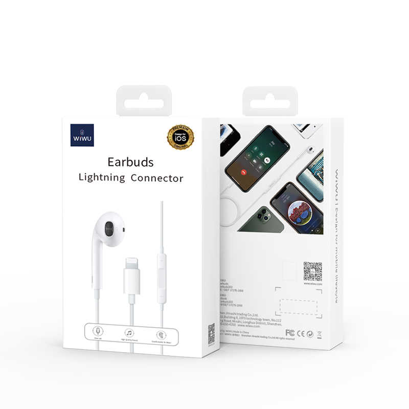 Wiwu Earbuds 303 Lightning Headphone - 2