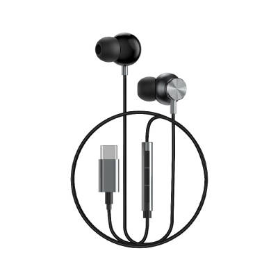 Wiwu EB315 Hi-Fi Sound Quality Type-C Earbud Headphones Grey