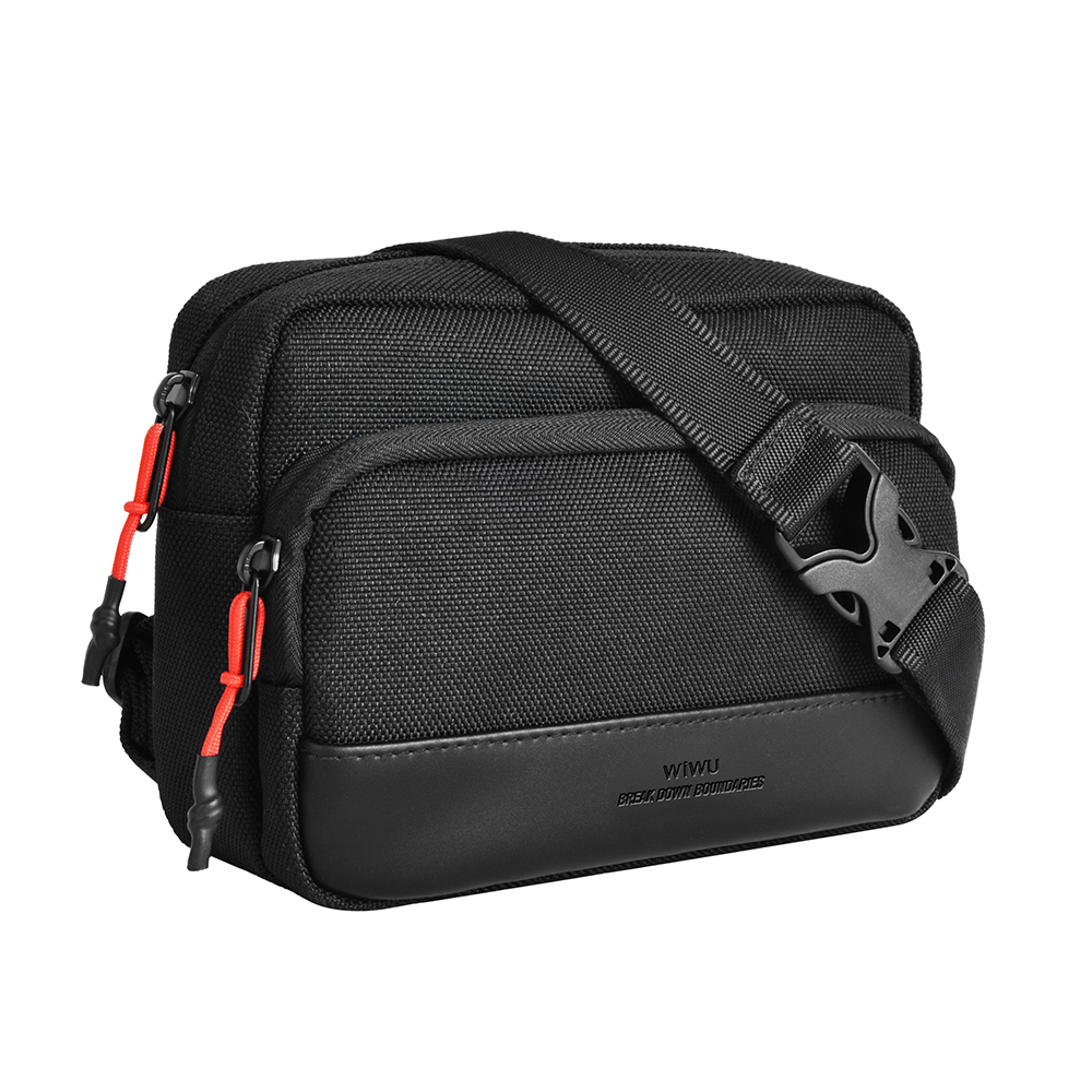 Wiwu Essen Series Water-Resistant 1200D Polyester Fabric Crossbody Bag - 6