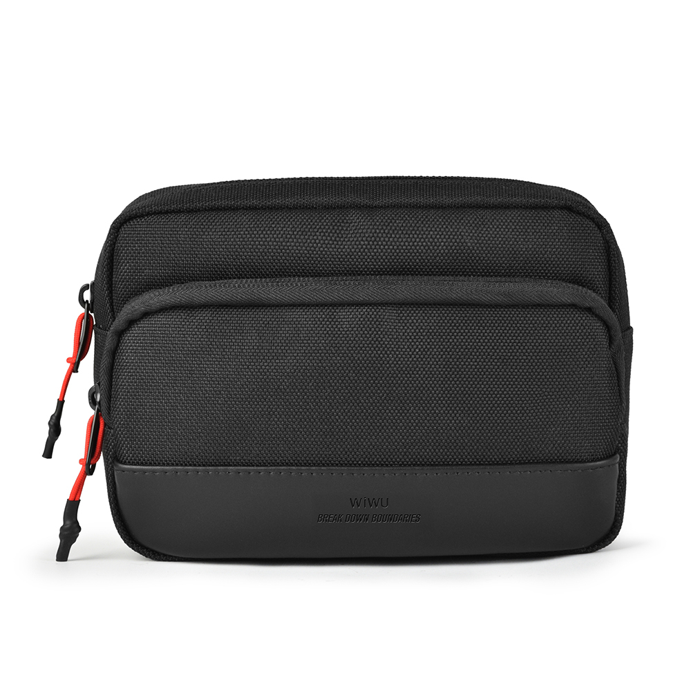 Wiwu Essen Series Water-Resistant 1200D Polyester Fabric Crossbody Bag - 4