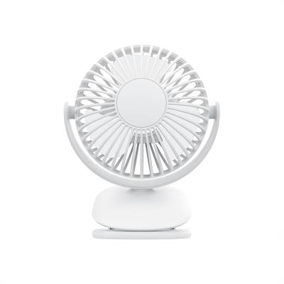 ​Wiwu FS03 Portable Rechargeable Clamp Mounted Table Top Fan White