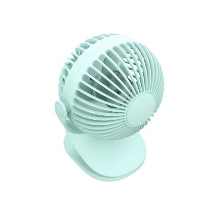 ​Wiwu FS03 Portable Rechargeable Clamp Mounted Table Top Fan Green