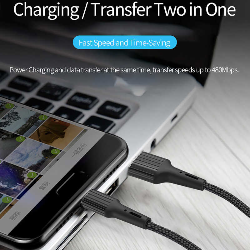 Wiwu G10 Gear Charging Micro Cable - 7 Wiwu G10 Gear Charging Micro Cable - 7