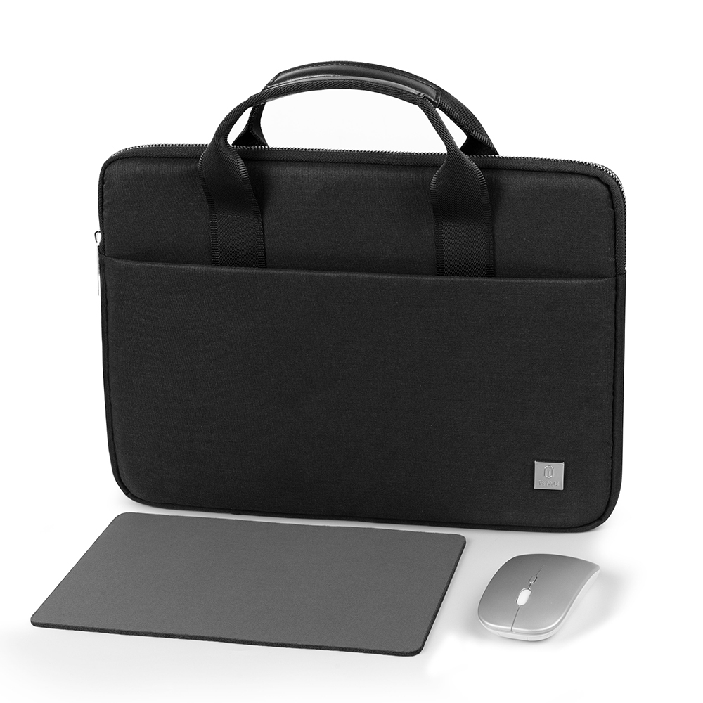 Wiwu Genius Combo Serisi 3in1 15.6 inç Laptop Çantası & Kablosuz Mouse & Mouse Pad Set - 3