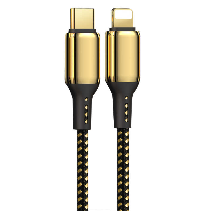 Wiwu Golden Series GD-103 Lightning To PD Data Cable 1.2M - 8