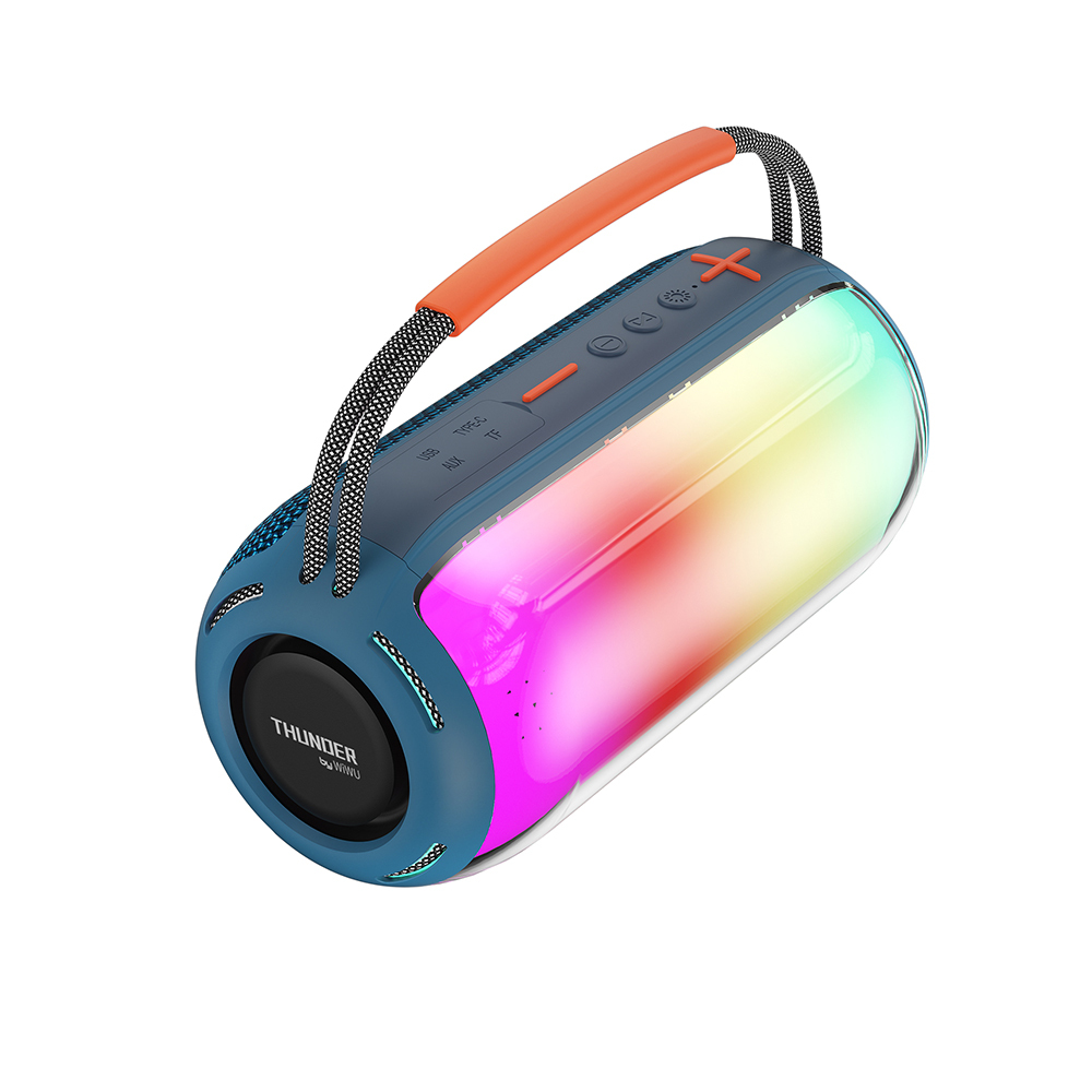 Wiwu H6 RGB Işıklı Askılı TWS Bluetooth Speaker Hoparlör v5.3 16W - 5