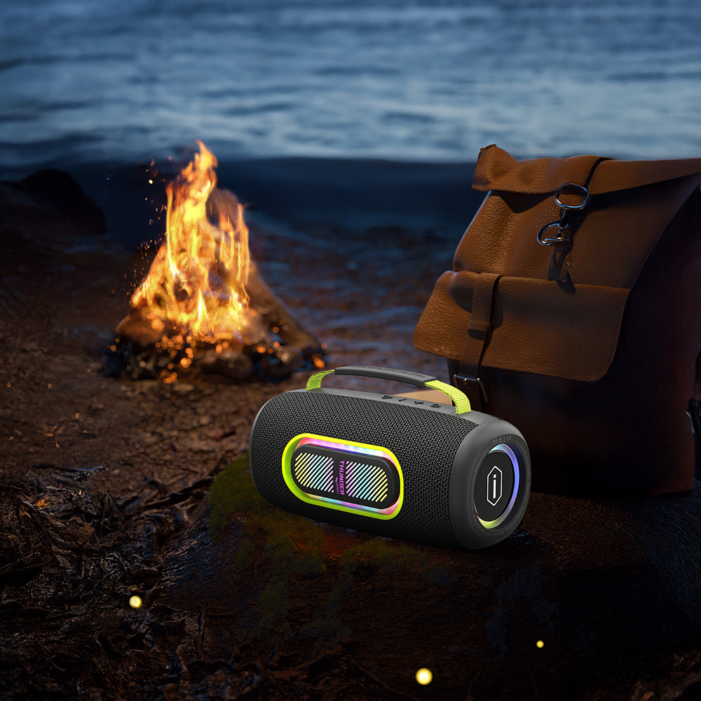 Wiwu H7 RGB Işıklı Askılı TWS Bluetooth Speaker Hoparlör v5.3 40W - 12