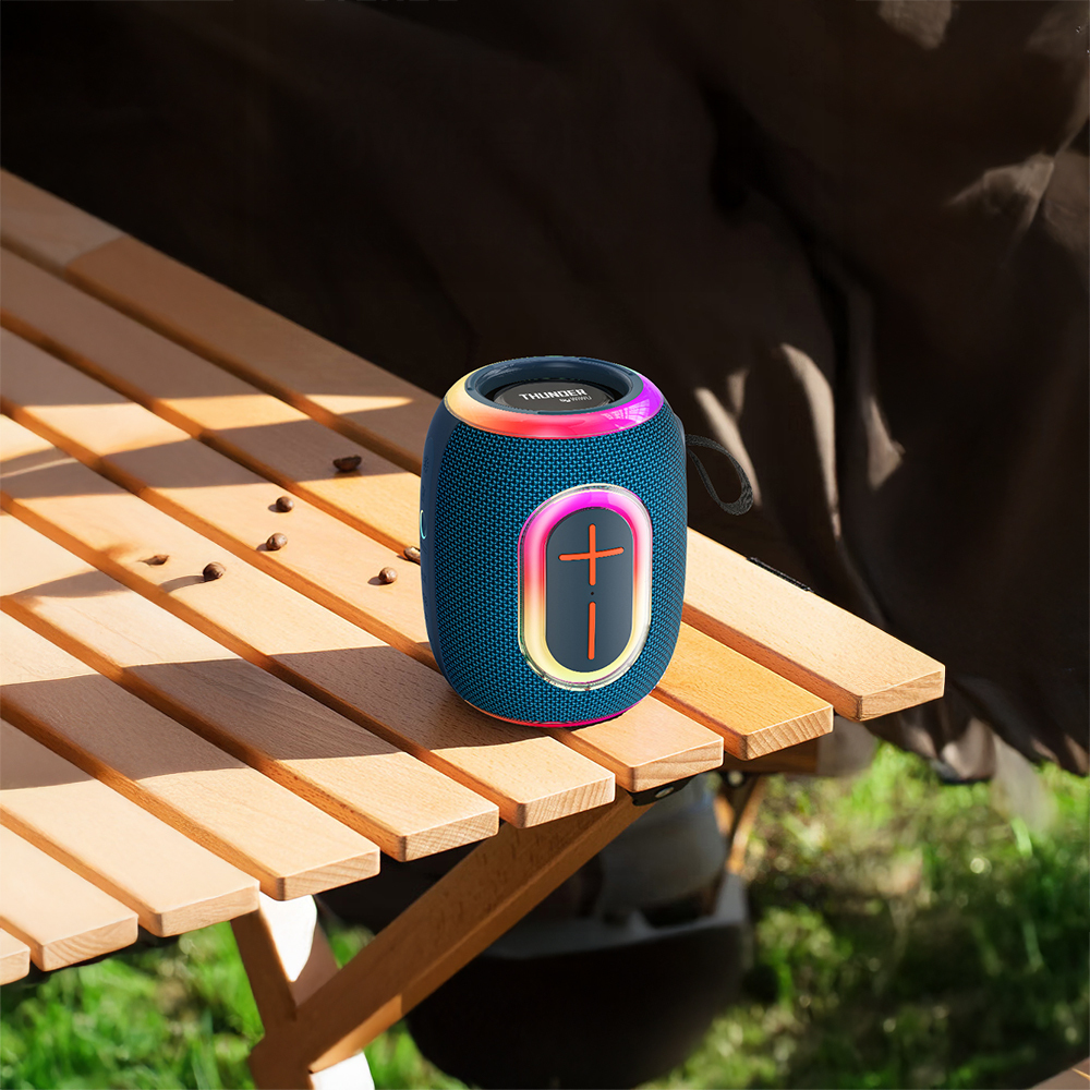 Wiwu H9 RGB Light Hanging TWS Bluetooth Speaker Speaker v5.3 10W - 17