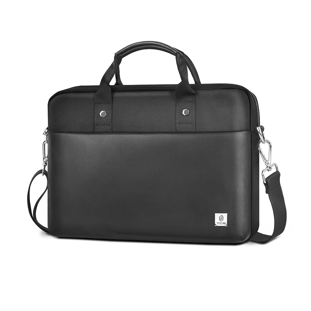 Wiwu Hali Series 1680D Waterproof Polyester Fabric Crossbody Shoulder Bag 15.6 inch Laptop Bag - 4