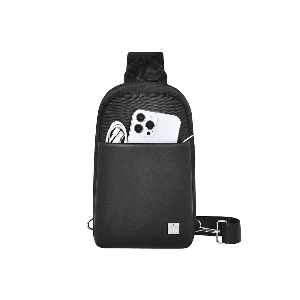Wiwu Hali Serisi Crossbody 1680D Su Geçirmez Naylon Kumaş Omuz Askılı Çapraz Vücut Çantası - 6