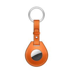 Wiwu Key Ring Airtag Key Chain Orange