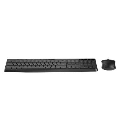 Wiwu KM-01 Kablosuz Ofis Klavye ve Mouse Combo Set Siyah