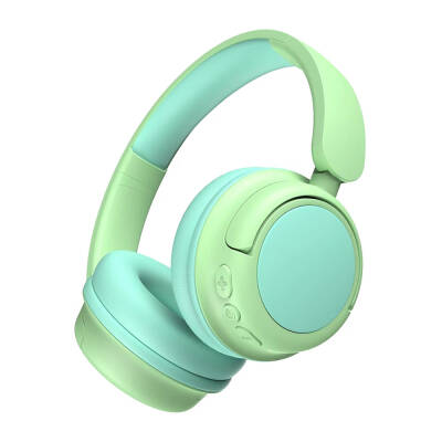 Wiwu KTD-02 Adjustable On-Ear Wired and Bluetooth 5.3 Kids Headphones Green