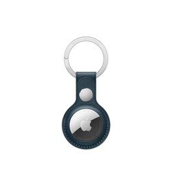 Wiwu Leather Key Ring Airtag Anahtarlık Mavi