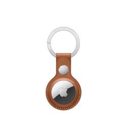 Wiwu Leather Key Ring Airtag Anahtarlık Kahverengi