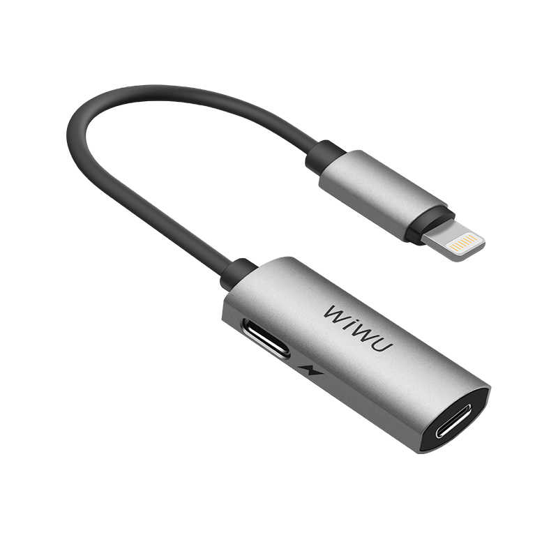 Wiwu LT02 Plus Lightning Sound Adapter - 1 Wiwu LT02 Plus Lightning Sound Adapter - 1