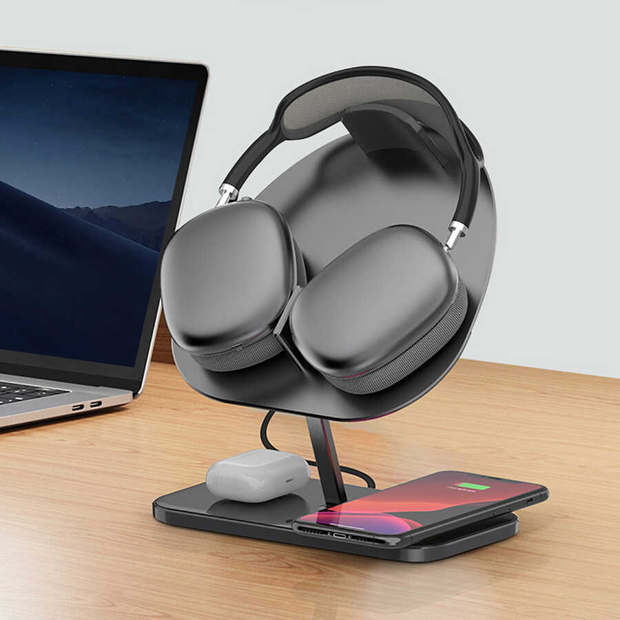 Wiwu M15 Magnetic Wireless Charger Stand 15+15W Max. - 5