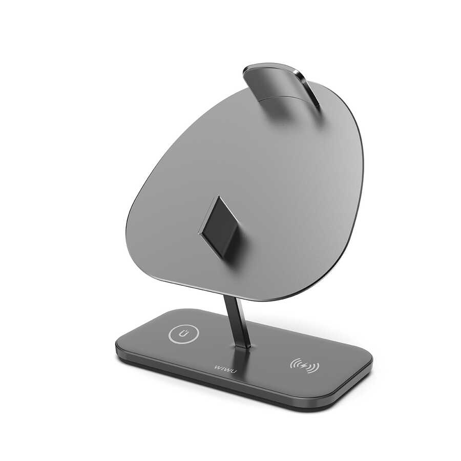 Wiwu M15 Magnetic Wireless Charger Stand 15+15W Max. - 2