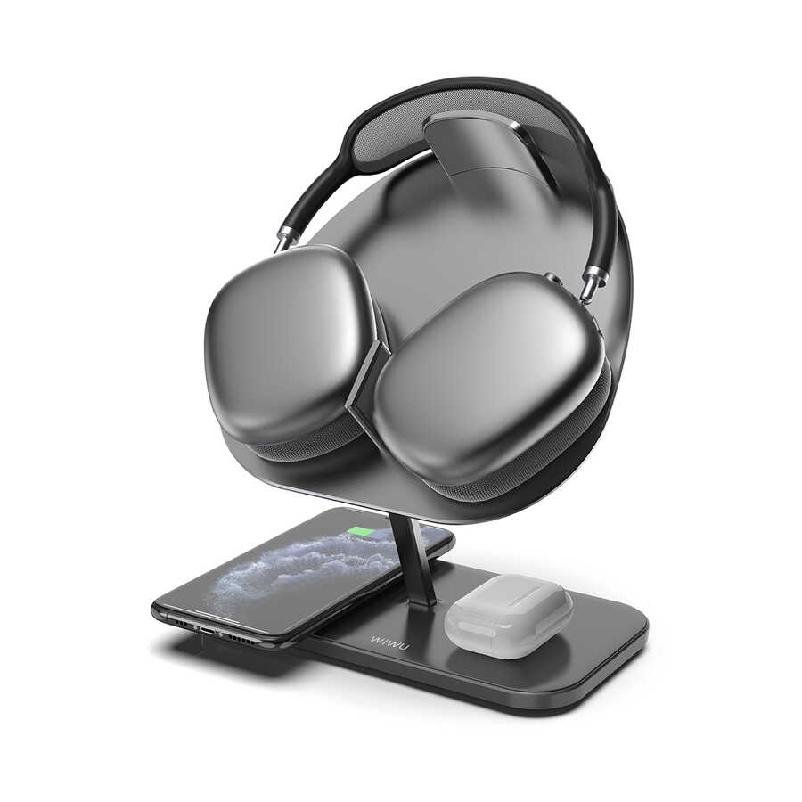 Wiwu M15 Magnetic Wireless Charger Stand 15+15W Max. - 11
