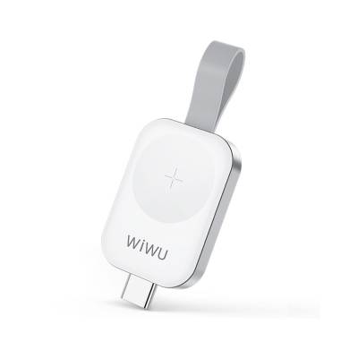 Wiwu M16 Pro Akıllı Saat Mini Wireless Magnetik Şarj Aleti 2.5W Beyaz