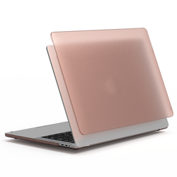 Apple Macbook 13.3' Air (A1932 2018) Wiwu Macbook iShield Kapak Pembe