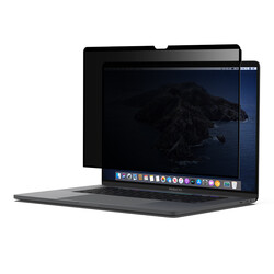 Apple Macbook 13.3' New Pro Wiwu Mıknatıslı Privacy Ekran Koruyucu Siyah